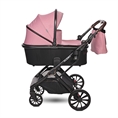 Passeggino GLORY 2in1 con cesta per neonato PINK